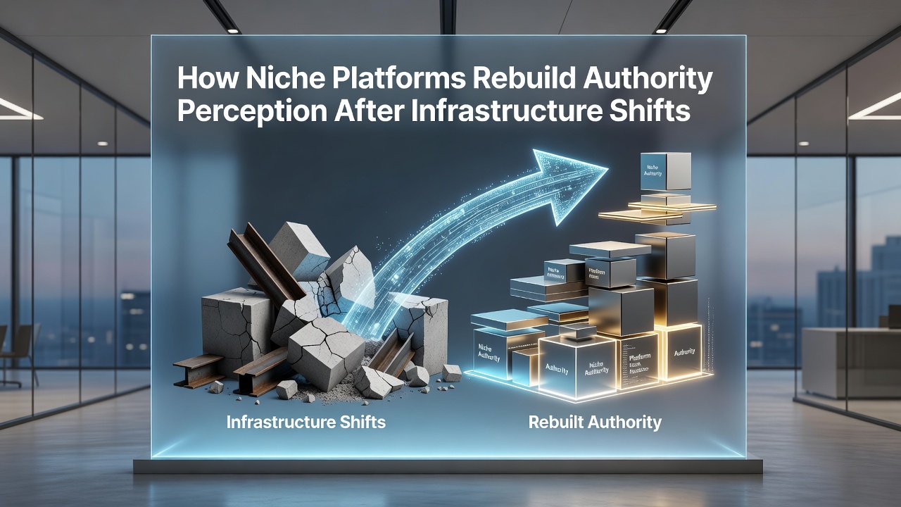 How Niche Platforms Rebuild Authority Perception After Infrastructure Shifts